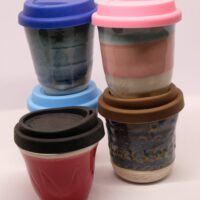 Handmade ceramic keep cup